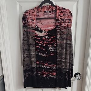 NIC+ZOE Multicolor All In One Cardigan